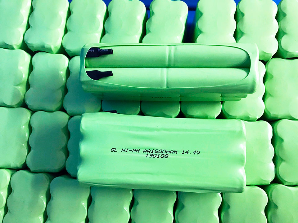 镍氢医疗设备电池Ni-MH 1600mAh 14.4V