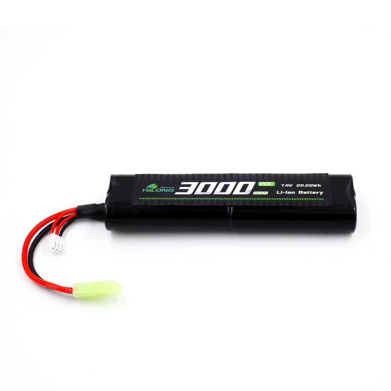 锂离子电池 3000mAh 7.4V 玩具电池