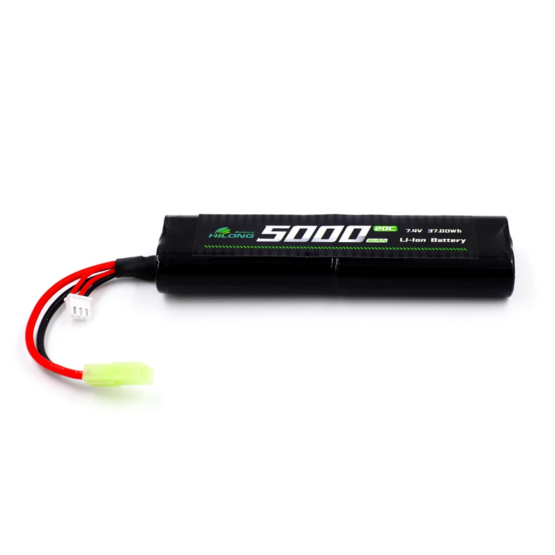 锂离子电池5000mAh 7.4V 玩具电池，模型电池