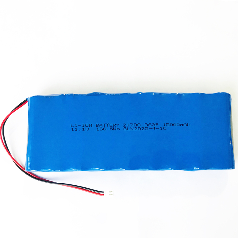 11.1V 15000mAh 21700 锂离子电池 闺蜜机电池 小家电电池 灯光电池